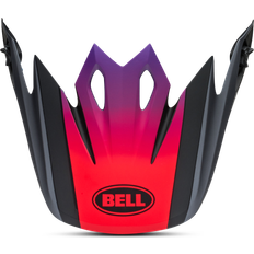 Bell Motorcycle Helmets Bell MX-9 Mips MX Helmet Peak Matte Black-Red