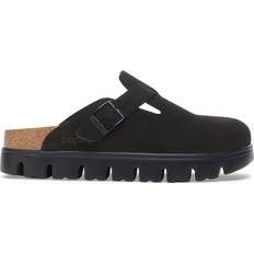 Birkenstock Boston Chunky Suede Leather - Black