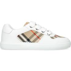 Burberry Kids Check Noah Sneakers white 27