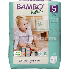 Bamboo Nature Diapers Size 5 12-18kg 22pcs