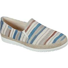 Skechers Espadrilles Skechers flexpadrille stroll slip on 113244/ntmt beige/blue to