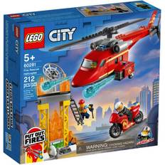 Lego City Fire Rescue Helicopter 60411