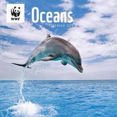 Calendar Club 2025 WWF Oceans Wall Calendar