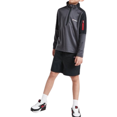 Berghaus Kid's Trek 1/4 Zip Top/Shorts Set - Grey/Black