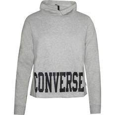 Converse Girls Logo Kids Grey Hoodie Textile 2-3Y