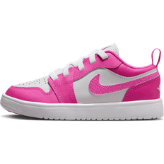 Pink Basketball Shoes Children's Shoes Jordan Girls' Low Alt Shoes Little Fire Pink/Iris Whisper-White