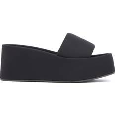 Olivia Miller Women's Uproar Platform Wedge Sandals