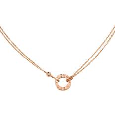 Cartier Necklaces Cartier Rose Gold And Diamond Love Necklace rose gold One