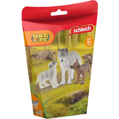 Schleich Wild Life Wolf Mother with Puppies