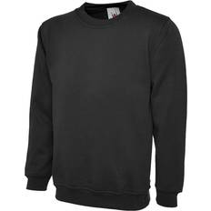 Uneek UC202 Childrens Sweatshirt 11-13Y, COLOUR: Black