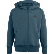 Adidas Kid's Z.N.E. Full-Zip Hoodie - Legend Ivy (IM8398)