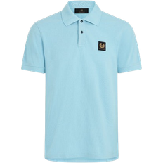 Belstaff Cotton Pique Polo Shirt - Skyline Blue