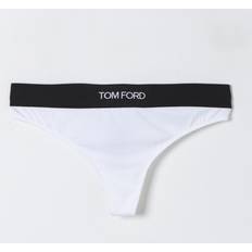 White - Women Men's Underwear Tom Ford White Jacquard Thong White