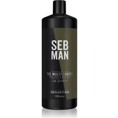 Sebastian Professional Seb Man the Multi-Tasker 3-in-1 Beard, Hair & Body Wash 1000ml