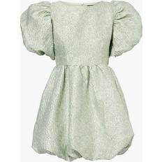 Sister Jane Sister Jane Edan Jacquard Mini Dress, Green