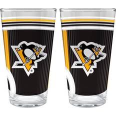 Great American Products Pittsburgh Penguins Beer Glass 47.3cl 2pcs