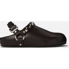 Brown - Women Clogs Stella McCartney Elyse Studded Clogs, Woman, Brown