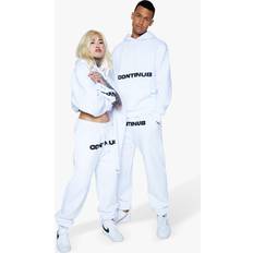 Hype Continu8 Boxy Joggers White