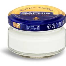 Saphir Creme Surfine Pommadier Shoe Polish Beeswax Cream for Leather Products White