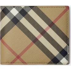 Burberry Check Bifold Wallet - Sand