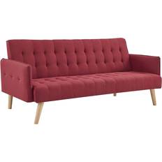 Bravich Mario Red Sofa 187cm 3 Seater