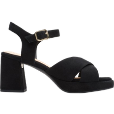 Heeled Sandals Clarks Ritzy 75 Rae - Black