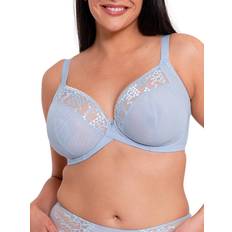 Curvy Kate Centre Stage Full Plunge Side Support Bra - Icy Blue