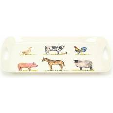 Carousel Home Country Life The Farmyard Carry Serving Tray