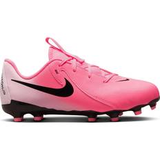 Pink Football Shoes Children's Shoes Nike Jr Phantom GX II Academy FG/MG Mädchen%7CJungen pink