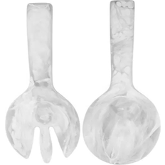 Nashi Home Jumbo White Swirl Salad Server 30cm