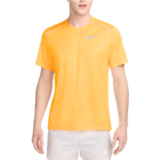 Nike Miler Short Sleeved Running Top Men's - Laser Orange