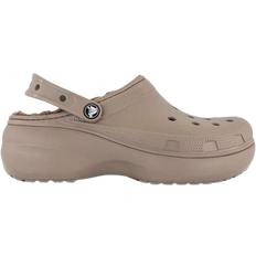 Crocs Classic Platform Lined Clog - Mushroom