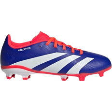 Best Football Shoes Children's Shoes Adidas Kid's Predator League FG - Lucid Blue/Cloud White/Solar Red