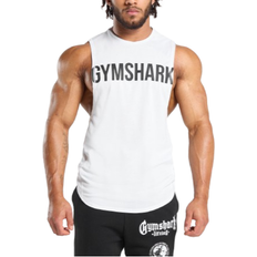 Gymshark Impact Drop Arm Tank - White