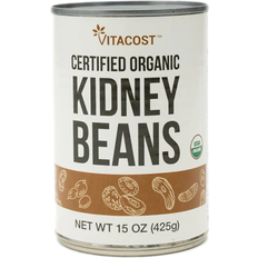 Vitacost Certified Organic Kidney Beans 425g