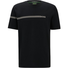 Hugo Boss Stripes & Logo T-shirt - Black