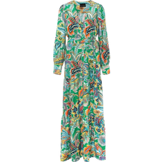 Phase Eight Azalia Paisley Maxi Dress - Green/Multi