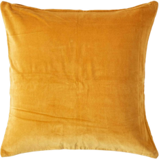 Homescapes Super Soft Cushion Cover Yellow (40x40cm)