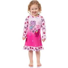 Intimo Sesame Street Toddler Girls Twinkle Out Elmo Abby Cadabby Sleep Pajama Dress Nightgown Pink