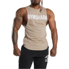 Gymshark Impact Drop Arm Tank - Sand