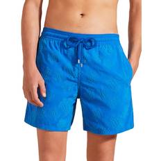 Vilebrequin Turtle Print Moorea Swim Shorts blue