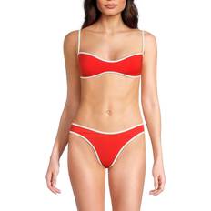 Red Bikini Tops WeWoreWhat Sport Bikini Top