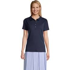 Lands' End Shirts Lands' End Women's School Uniform Short Sleeve Peter Pan Collar Polo Shirt Classic navy