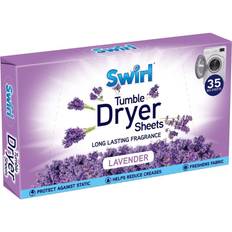 Swirl 35 70 tumble dryer sheets lavender scented laundry softener