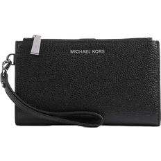 Phone Pockets Wallets Michael Kors Adele Leather Smartphone Wallet - Black