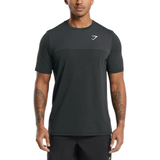 Gymshark Vital Seamless T-shirt - Black/Medium Grey Marl