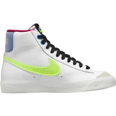 Nike Blazer Mid '77 GS - White/Hyper Royal/Mystic Hibiscus/Volt