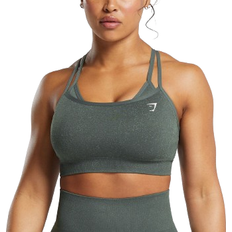 Gymshark Adapt Fleck Seamless Sports Bra - Slate Teal/Cargo Teal