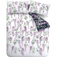 Catherine Lansfield Wisteria Duvet Cover Blue, White