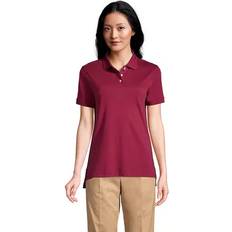 Lands' End Shirts Lands' End Women's School Uniform Classic Short Sleeve Interlock Polo Top